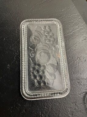 Federal Glass Fridgie lid Clear 9 x 5 1/2
